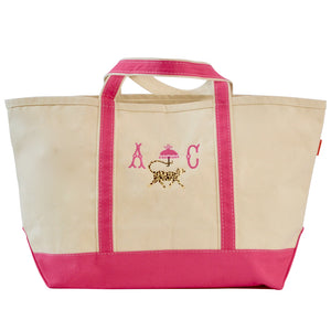 CANVAS LARGE BOAT TOTE